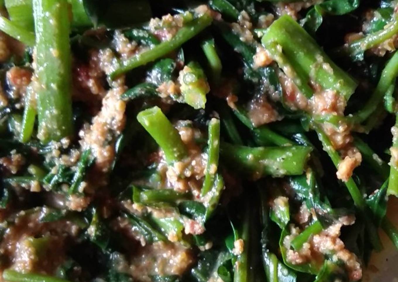 Pecel Kangkung