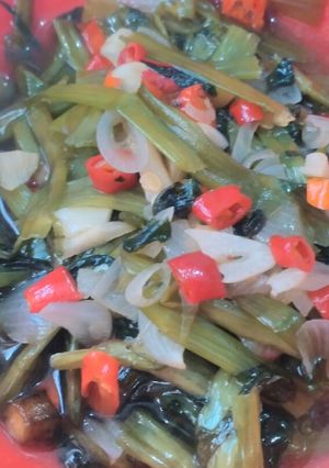Foto resep Tumis Kangkung Terasi