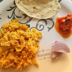 A picture of Masala khichdi.