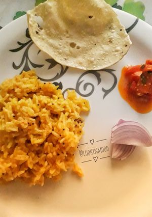 A picture of Masala khichdi.