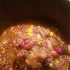 A picture of Taco Soup.