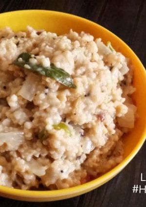 A picture of Oats Upma.