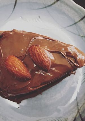 รูปของ Nuttella almond mini cake #เบเกอรี่ง่ายๆ