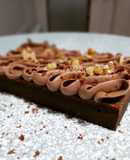 Brownie con speculoos con trufa y nueces