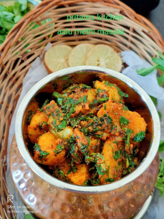 मेथी आलू मसाला (Methi aloo masala recipe in Hindi) रेसिपी मुख्य फोटो