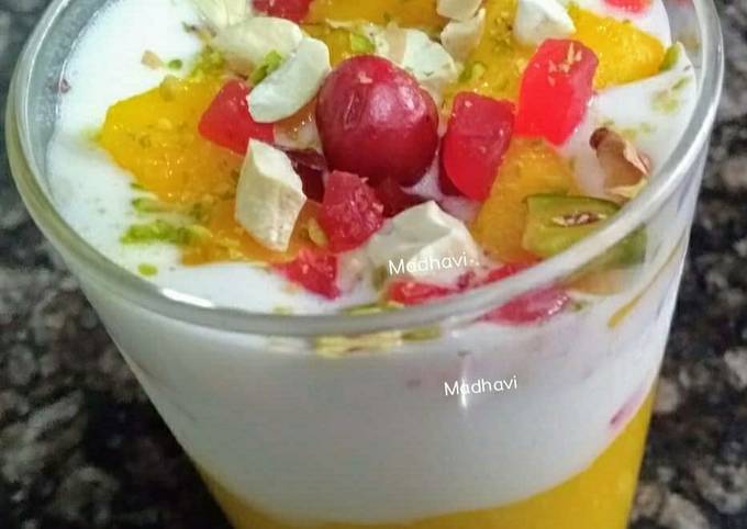 Recipe of Favorite Mango_mastani