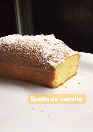 Una foto de Budín de vainilla