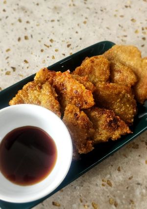 Hình của món Bánh trưng rán.