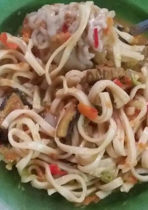 Foto resep Seblak ternikmat dan terpedazzzz 🍝😈