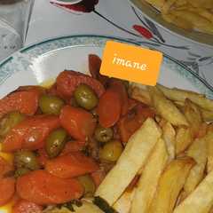 طاجين زيتون بالدجاج-レシピのメイン写真