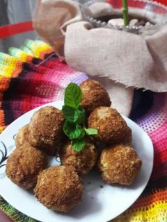 صورة لوصفة كرات البطاطا