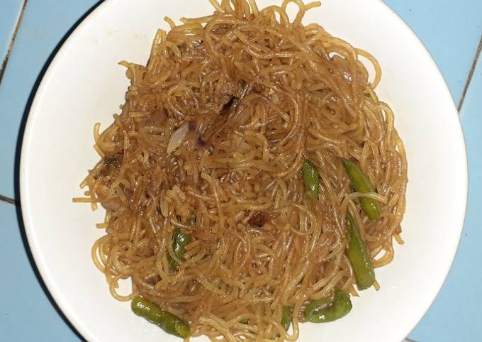 Resep Soun kecap cabai hijau yang Enak