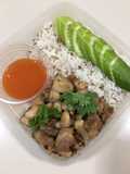 “ข้าวไก่กระเทียม”