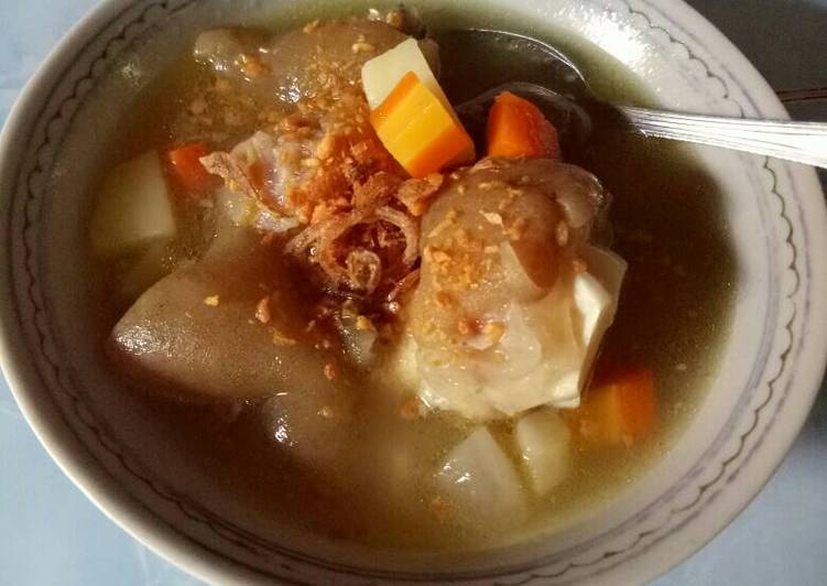 Sop kaki sapi ueenak