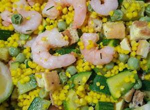 Foto di Cous cous palestinese in gialloverde