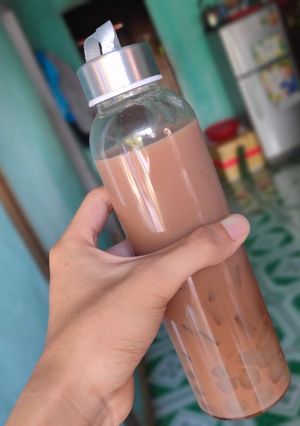 Hình của món Milo trân châu đường trắng...