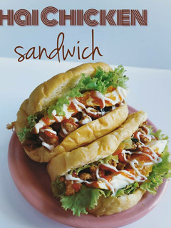 Foto resep Thai chicken Sandwich