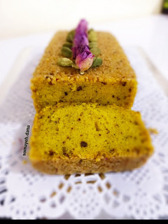 عکسی از دستور کیک هل و گلاب و زعفران (کیک سنتی معطر)