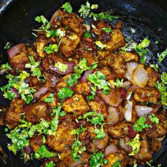 A picture of Fiery sweet chilli chicken!.