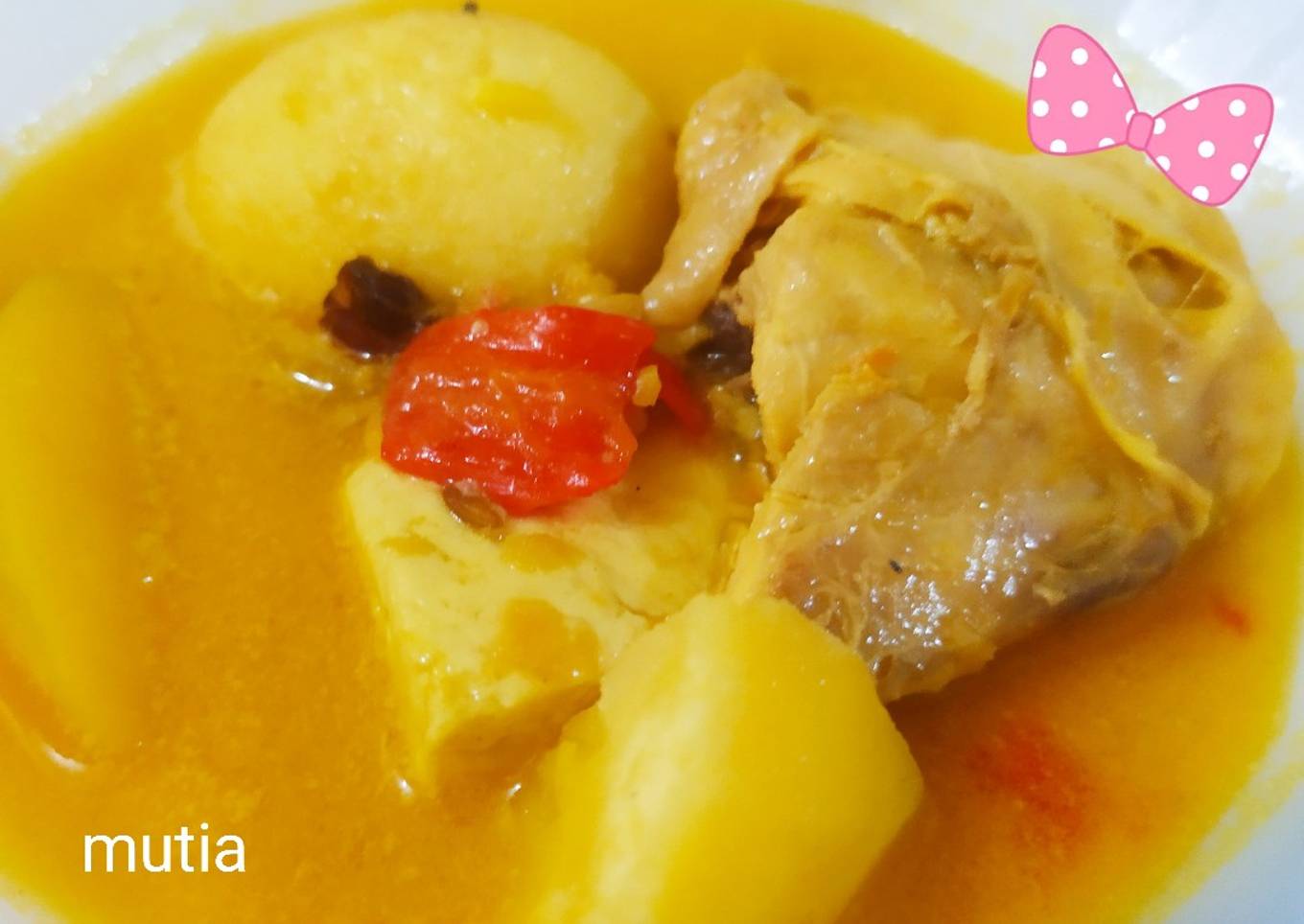 Kare Ayam Tahu