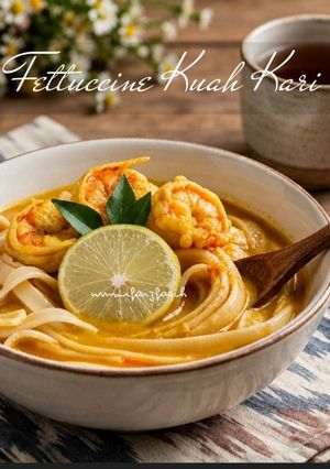 Foto resep Fettuccine Kuah Kari