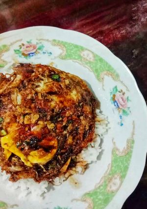 Foto resep Nasi kecap telur mata sapi khas pontianak