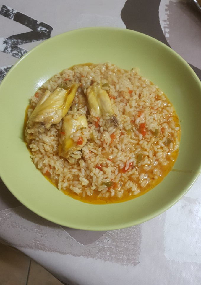 Una foto de Arroz con pollo