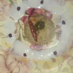 A picture of Chole pulav.