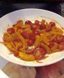 Pixvae y tomates cherry