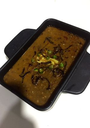 A picture of Boni hoye Kali masoor ki daal.
