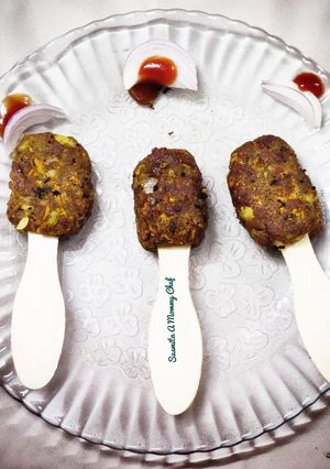 A picture of Soya oats lollipops.