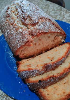 Una foto de Budín de manzana 🍎