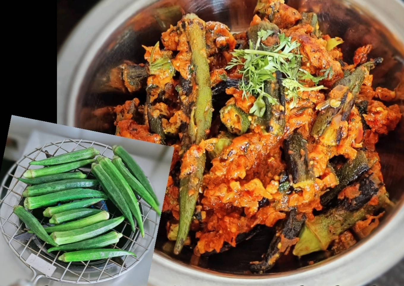 Tandoori masala bhindi