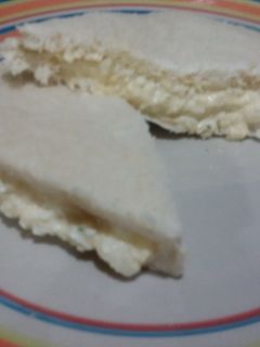 Una foto de Sándwich ensalada de huevo con thermomix