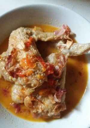 Foto resep Ayam santan pedes