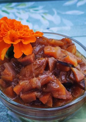 Une photo de 💗⭐⭐Chutney de mirabelles