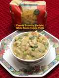 Cheesy Butterfly (Farfalle) White Sauce Veggie Pasta