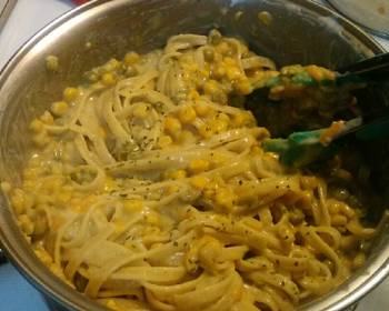 Update, Serving Recipe Veggie Alfredo Fettuccine Delicious Perfect