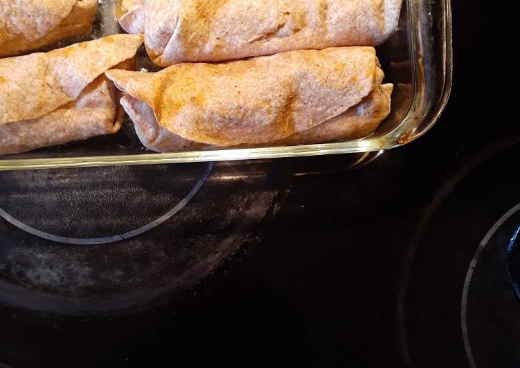 Steps to Make Any-night-of-the-week Chicken Chimichangas