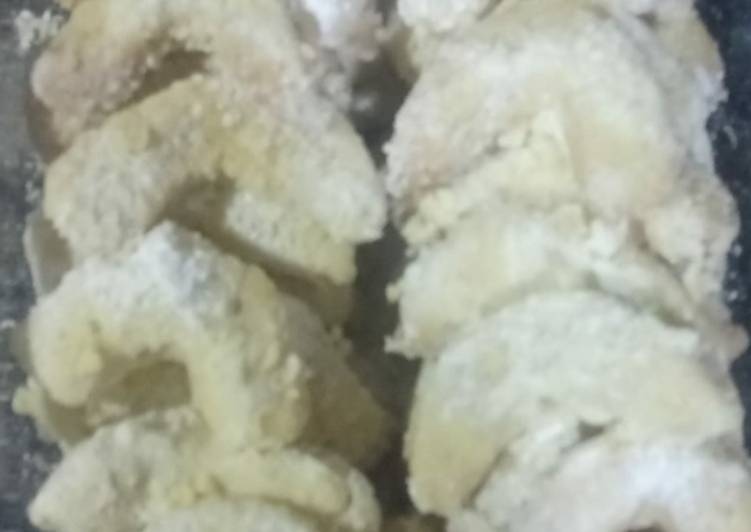 Putri salju walnuts tanpa mixer, lumer dan yummy 😋