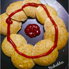 A picture of Oats Idli.