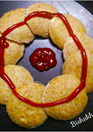 A picture of Oats Idli.