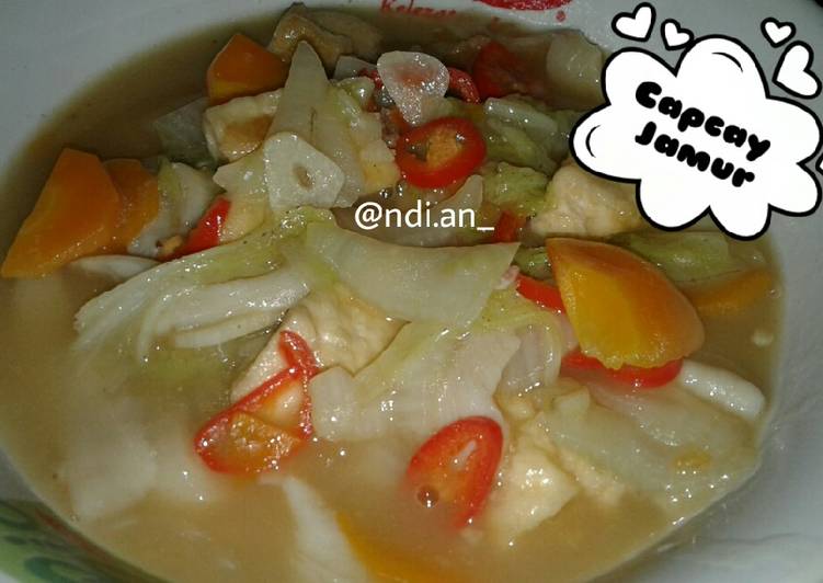 Resep Capcay Jamur Tiram, Menggugah Selera