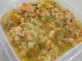 Capcay Salmon (MPASI 10 bulan)