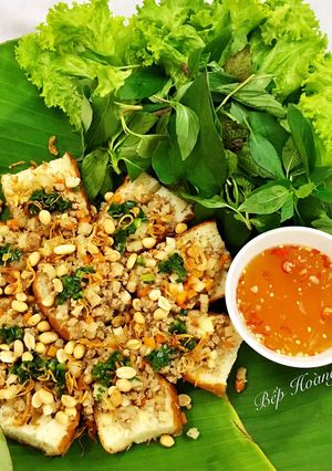 Hình của món Bánh Mì Hấp.