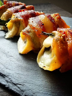 Una foto de Rollitos de pechuga de pollo