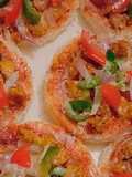 One bite Mini pizza 🍕 Recipe 😋