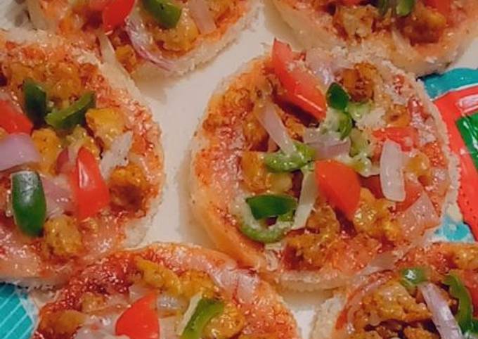 One bite Mini pizza 🍕 Recipe 😋