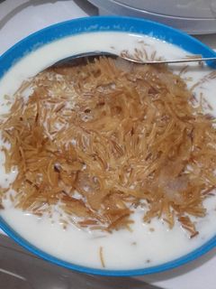 صورة لوصفة نودلز (شعيرية) بالحليب