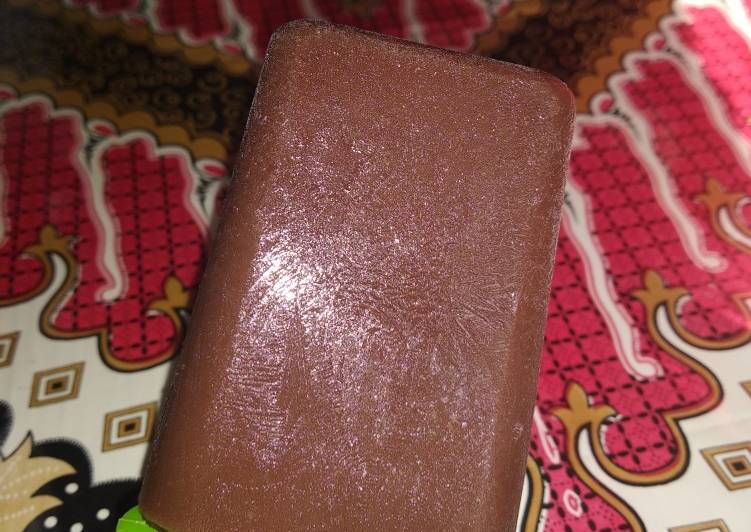 Resep Choco Popsicle Lembut, Menggugah Selera